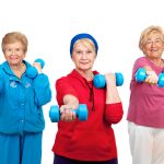 Senior ladies strength training