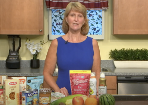 Screen capture from Holly's Nutrition for Active Agers Promo video