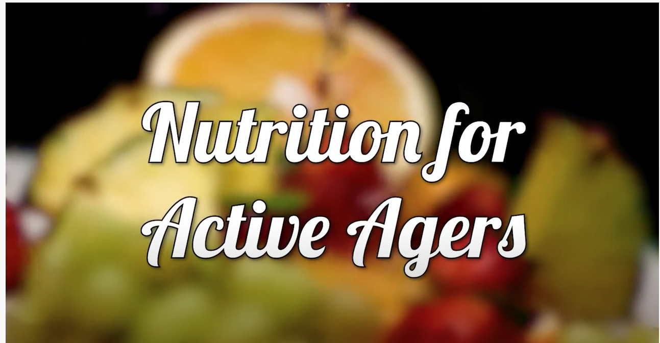 Nutrition for Active Agers Promo video