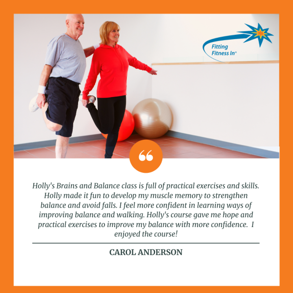 Testimonial from Carol Anderson